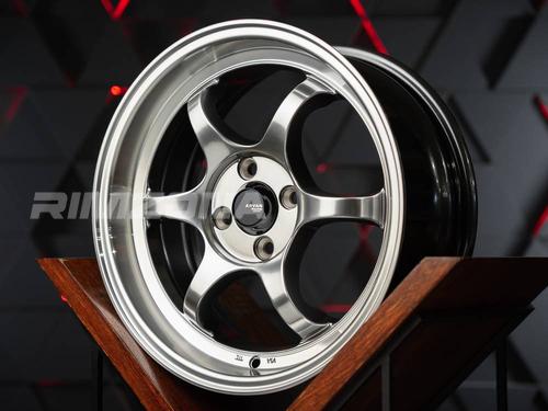 Литой диск ADVAN RACING RG2 R16 7J 4x100 ET35 dia 73.1 - Фото вживую №2