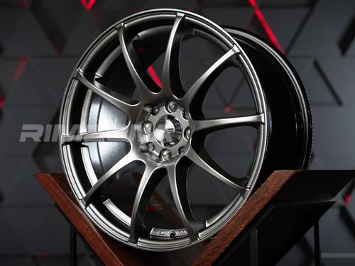 Литой диск ADVAN RS R17 8J 4x100/4x108 ET38 dia 73.1 - Фото вживую №5
