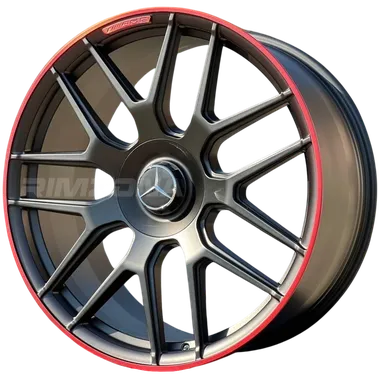 Кованый диск В стиле Mercedes AMG 7 Double Spoke R21 10J 5x130 ET26 dia 84.1