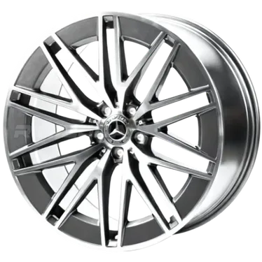 Литой диск В стиле Mercedes AMG Multi W Spoke R21 10J 5x112 ET51 dia 66.6